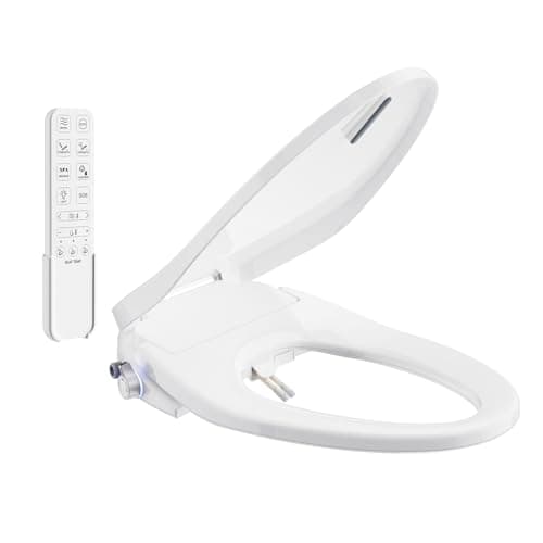 SR SUN RISE Electric Bidet Toilet Seat for Elongated Toilets