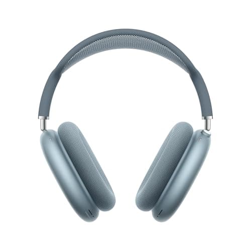 Apple AirPods Max 2 Wireless Over-Ear Headphones, Active Noise Cancellation, Adaptive Audio, Personalized Spatial Audio, Live Translation, Bluetooth Headphones for iPhone – Blue