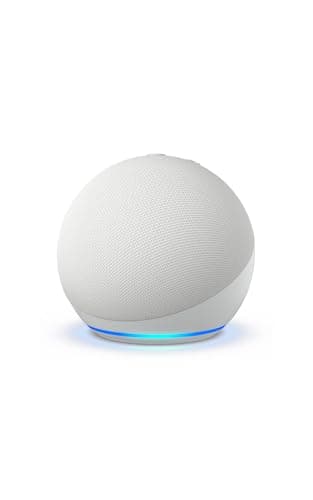 Amazon Echo Dot (newest model) - Vibrant sounding speaker, Designed for Alexa+, Great for bedrooms, dining rooms and offices, Glacier White