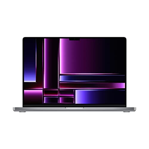 Apple 2023 MacBook Pro Laptop with Apple M2 Pro chip with 12‑core CPU and 19‑core GPU: 16.2-inch Liquid Retina XDR Display, 16GB Unified Memory, 1TB SSD Storage. Works with iPhone/iPad; Space Gray