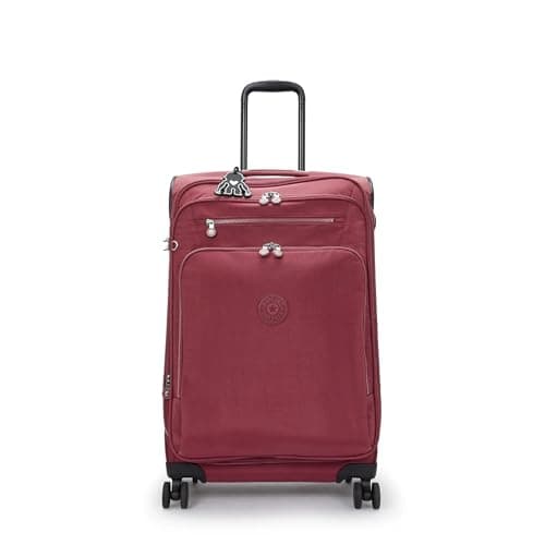 Kipling Youri Spin Medium Printed 4 Wheeled Rolling Luggage