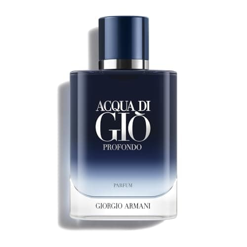 Armani Beauty – Acqua di Giò Profondo – Parfum – Cologne for Men – Fougère Aromatic & Ambery Men’s Fragrance – Bergamot, Everlasting essence, Cistus & Patchouli Notes - 1.6 Fl Oz