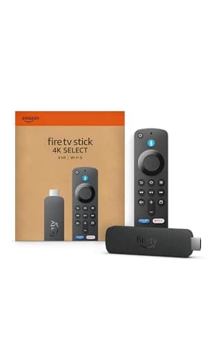 Amazon Fire TV Stick 4K Select (newest model), start streaming in 4K, AI-powered search, and free & live TV