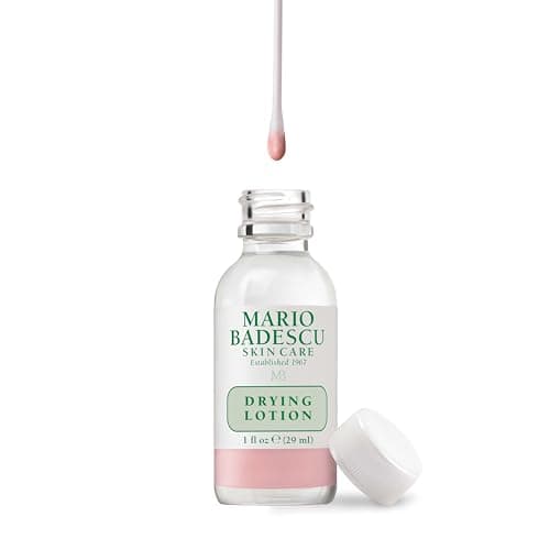 Mario Badescu Drying Lotion for All Skin Types| Blemish Spot Treatment with Salicylic Acid and Sulfur | Dries Surface Blemishes | 1 Fl Oz