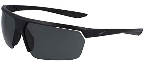 Nike CW4670-010 Gale Force Sunglasses Matte Black Frame Color, Dark Grey Lens