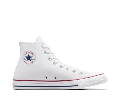 Converse All Star Hi Men's All Star Hi Core 7.5-13 White Trainers (White, US 7.5)