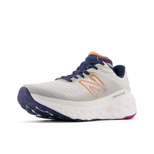 New Balance Women's Fresh Foam X 840 V1 Running Shoe, Grey Matter/Copper/Purple Fuchsia, 7.5 M
