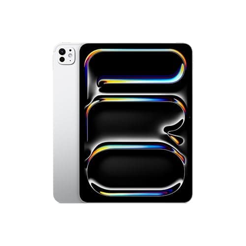 Apple iPad Pro 11-inch (M5): Ultra Retina XDR Display, 256GB, Landscape 12MP Front Camera/12MP Back Camera, LiDAR Scanner, Wi-Fi 7 with Apple N1, Face ID, All-Day Battery Life — Silver
