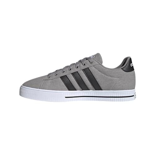 adidas Men's Daily 3.0 Skate Shoe, Dove Grey/Core Black/Cloud White, 13