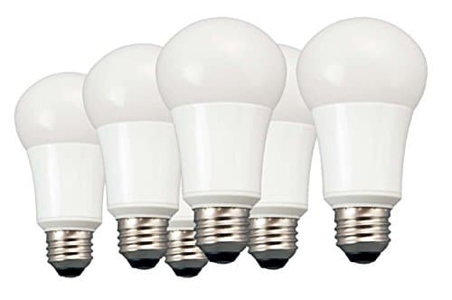 TCP RLVA10027ND6 100 Watt LED Light Bulbs (Equivalent) Energy Efficient 14W | A19 Lamp E26 medium base | Non-Dimmable Soft White, Pack of 6