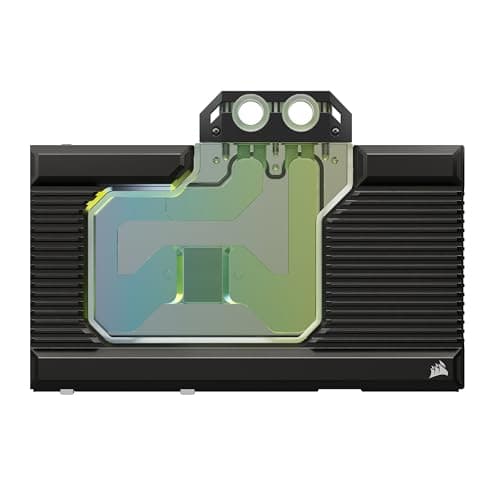CORSAIR Hydro X Series iCUE LINK XG7 RGB 4080 SUPRIM/TRIO GPU Water Block - For MSI GeForce RTX 4080 GAMING SUPRIM/TRIO Cards - Black
