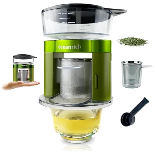 Oceanrich Tea Dripper Sencha Model (Tea Dripper), Teapot, Automatic Extractor, 8.5 fl oz (250 ml) UQ-ORS3UJI