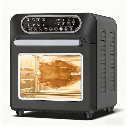 Air Fryer Toaster Oven, Countertop Convection Oven - 1700W Stainless Steel 16QT with Large Capacity, 24 Cooking Functions & Digital Controls for Baking, Roasting, Broiling, Reheating
