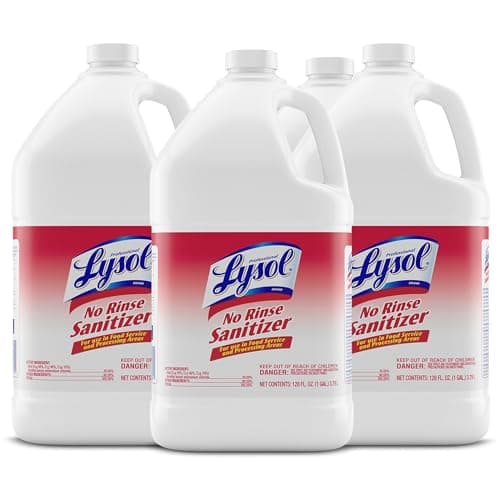 Lysol - 74389 Professional No Rinse Sanitizer Concentrate, 4gal (4X1gal)
