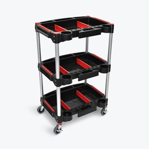 Classroom Basics MC-3 Mechanic's Three-Shelf Cart