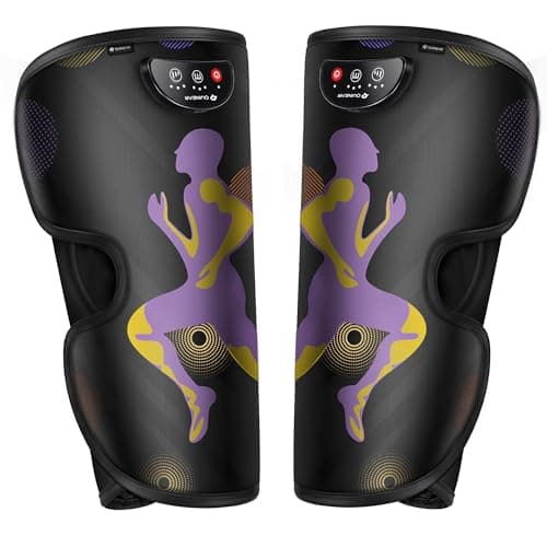 QUINEAR Rechargeable Leg Massager for Circulation and Pain Relief, Cordless Air Leg Compression System, Calf Massager Gift for Mom Dad Women Men FSA-HSA-Eligible