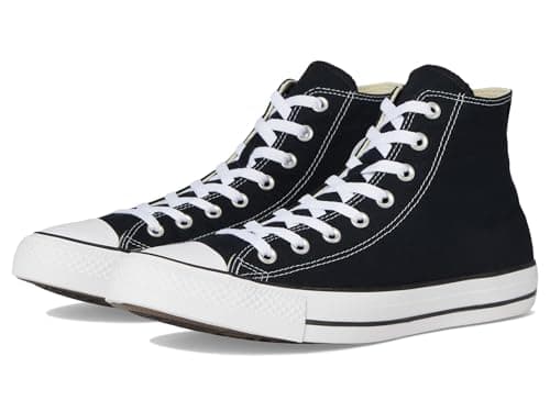 Converse Unisex Adult Chuck Taylor All Star High Top, Black, 7 Womens/5 Mens
