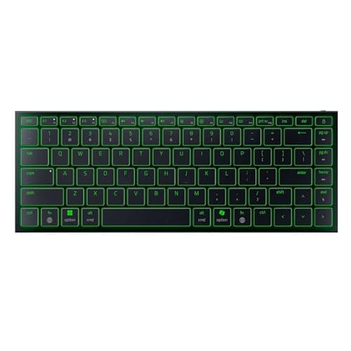 Razer Joro Portable Wireless Gaming Keyboard: Thin, Light, Compact - Chroma RGB - Low Profile Switches - Bluetooth - Long Battery Life - Snap Tap - For PC & Mac Laptops, Steam Deck, Smartphone, Tablet