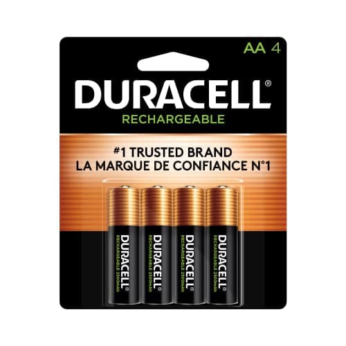 Duracell StayCharged AA Rechargeable Batteries