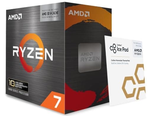 AMD Ryzen 7 5800X3D 8-core, 16-Thread Desktop Processor with AMD 3D V-Cache Technology