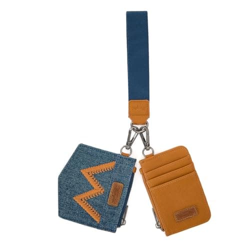 Montana West Wrangler Keychain Wristlet Wallets for Women WG367-W119LBR