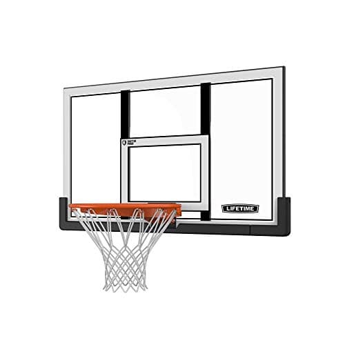 Lifetime Shatterproof Backboard Rim Combo, 48-Inch, Mounting Bracket Sold Separately