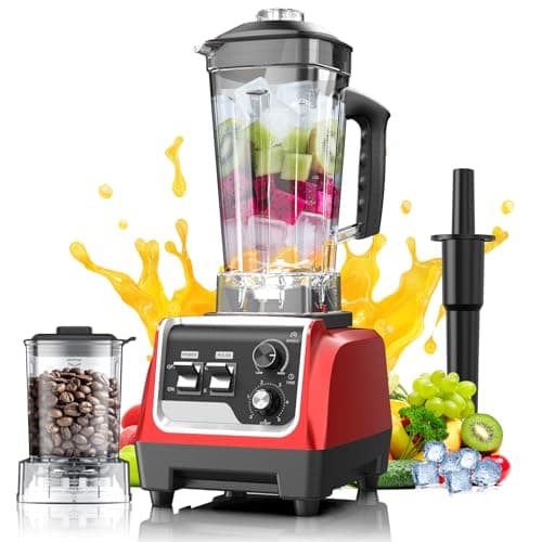 H-Duka Blender for Smoothies with 1800 Watt Motor Powerful Countertop Blenders for Kitchen 70OZ Large Capacity Smoothie Blender and Grinder Combo for Ice Crush Frozen Drinks Puree