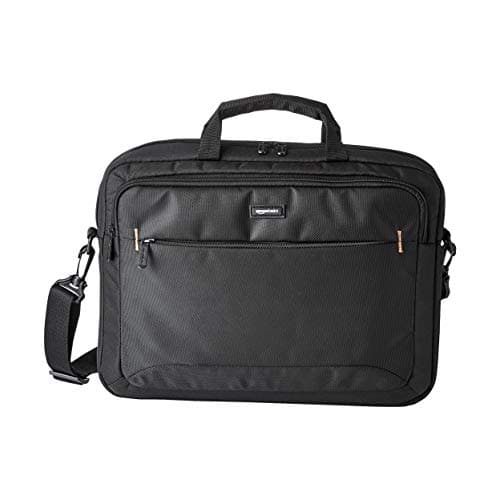 Amazon Basics Laptop Carrying Case Shoulder Strap, 10-pack, 15.6 inch, Black
