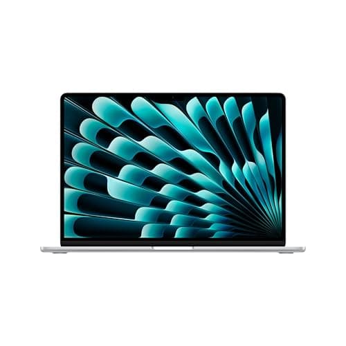Apple 2026 MacBook Air 15-inch Laptop with M5 chip: Built for AI, 15.3-inch Liquid Retina Display, 16GB Unified Memory, 1TB SSD, 12MP Center Stage Camera, Touch ID, Wi-Fi 7; Silver