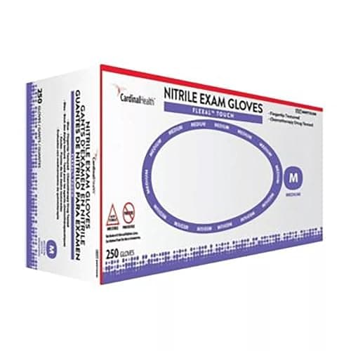 Cardinal Health™ Flexal Touch Nitrile Exam Gloves Blue, XS, Case of 2500 (10 boxes of 250)