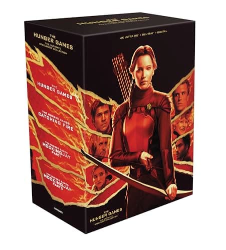 Hunger Games, The: Complete 4-Film Collection - BLURAY, Digital, 4K ULTRA HD