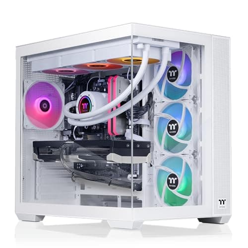 Thermaltake LCGS View i1470S-380 Gaming Desktop (Intel® Core™ i9-14900KF, ToughRam 32GB DDR5 6000MT/s RGB Memory, NVIDIA® GeForce RTX™ 5070, 1TB NVMe M.2, WiFi, Windows 11) V38S-Z790-570-LCS