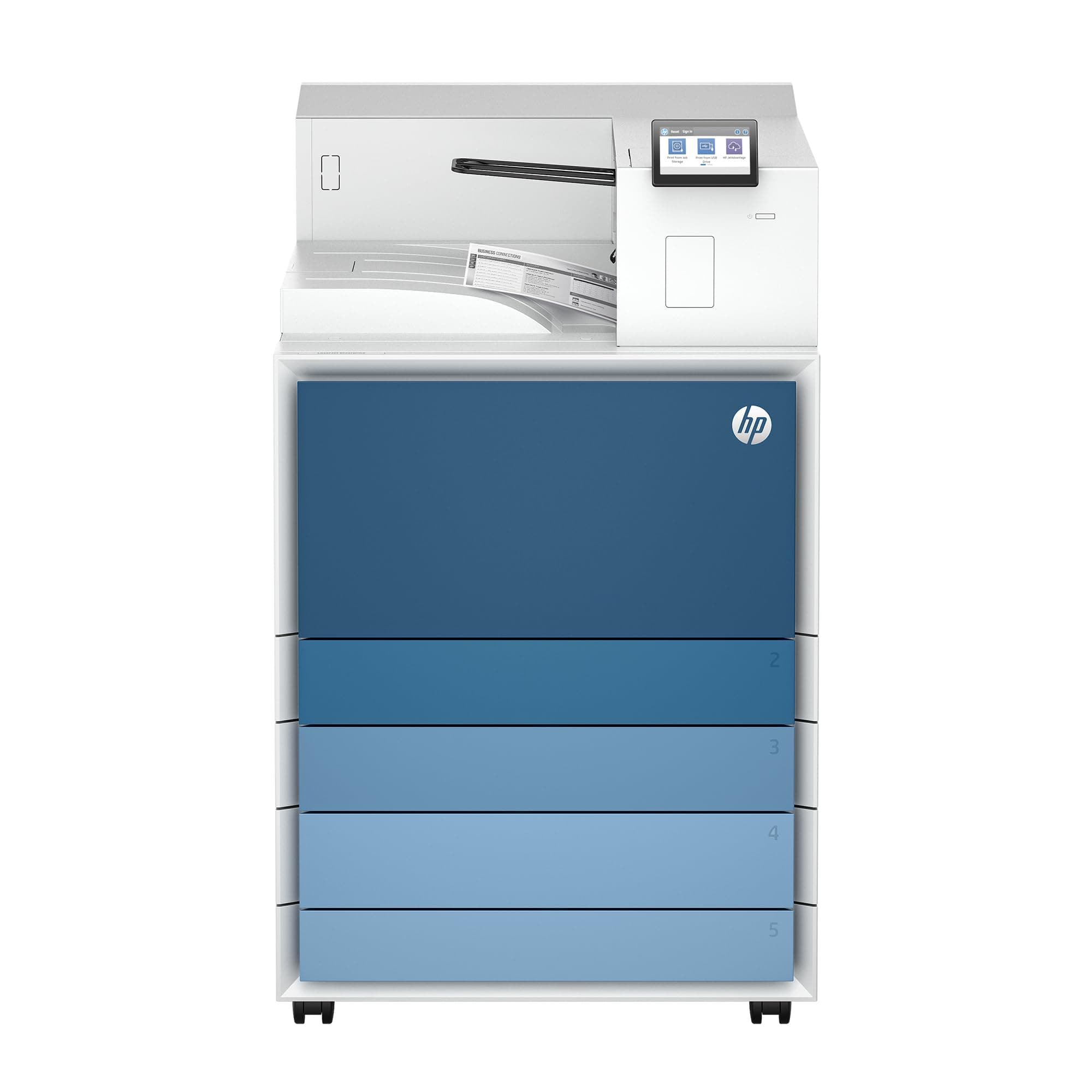 HP LaserJet Enterprise 8501x Monochrome Printer, Scanner, Copier, Duplex, Best for Office, AJ7J3A