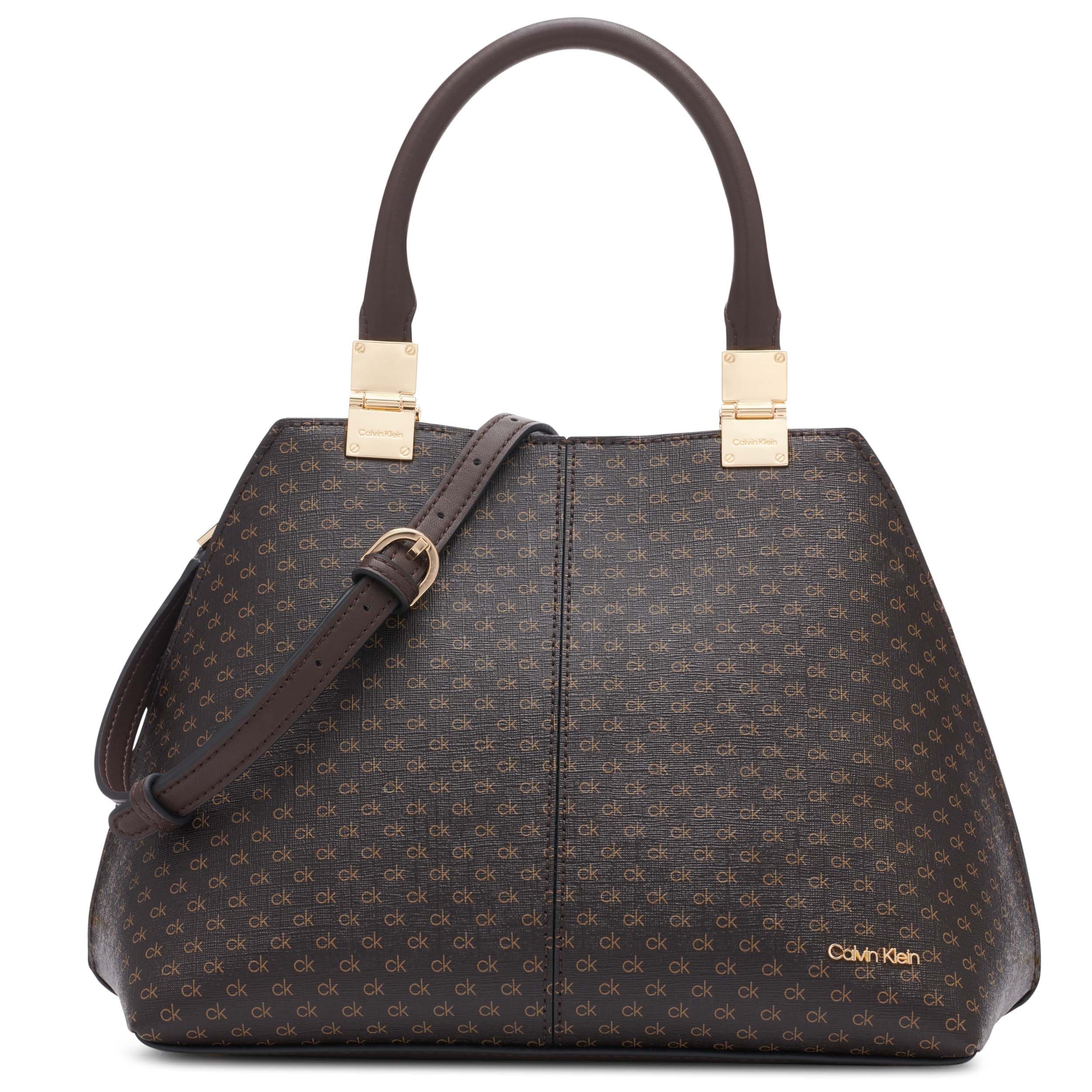Calvin Klein Women's Granite Geometric Satchel Bag
