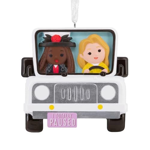 Hallmark Clueless Cher and Dionne Christmas Ornament, Movie Gifts